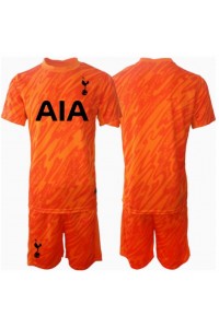 Tottenham Hotspur Keeper Babyklær Borte Fotballdrakt til barn 2024-25 Korte ermer (+ Korte bukser)